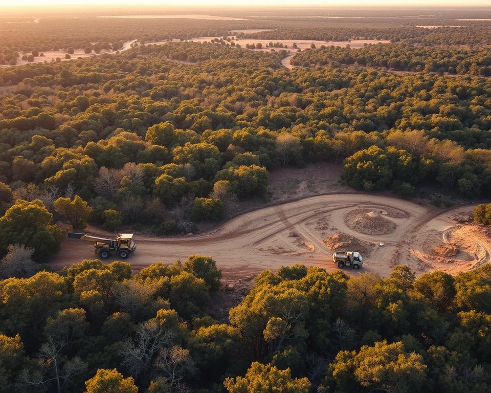 The Impact of Texas Weather on Land Clearing Schedules Near Meridian