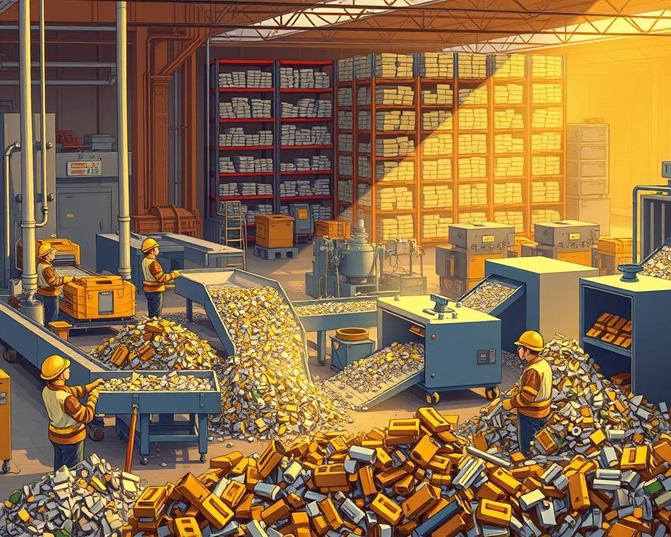 Precious Metals Recycling for Photovoltaic Cell Production